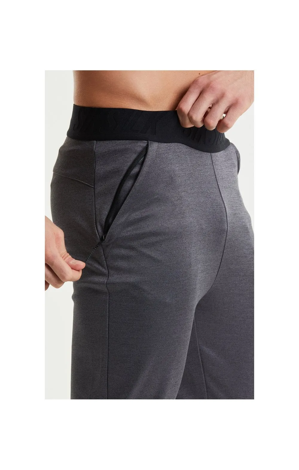 SikSilk Rapid Pants – Charcoal Marl sold by Siksilk product image thumbnail 4