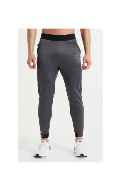 SikSilk Rapid Pants – Charcoal Marl sold by Siksilk