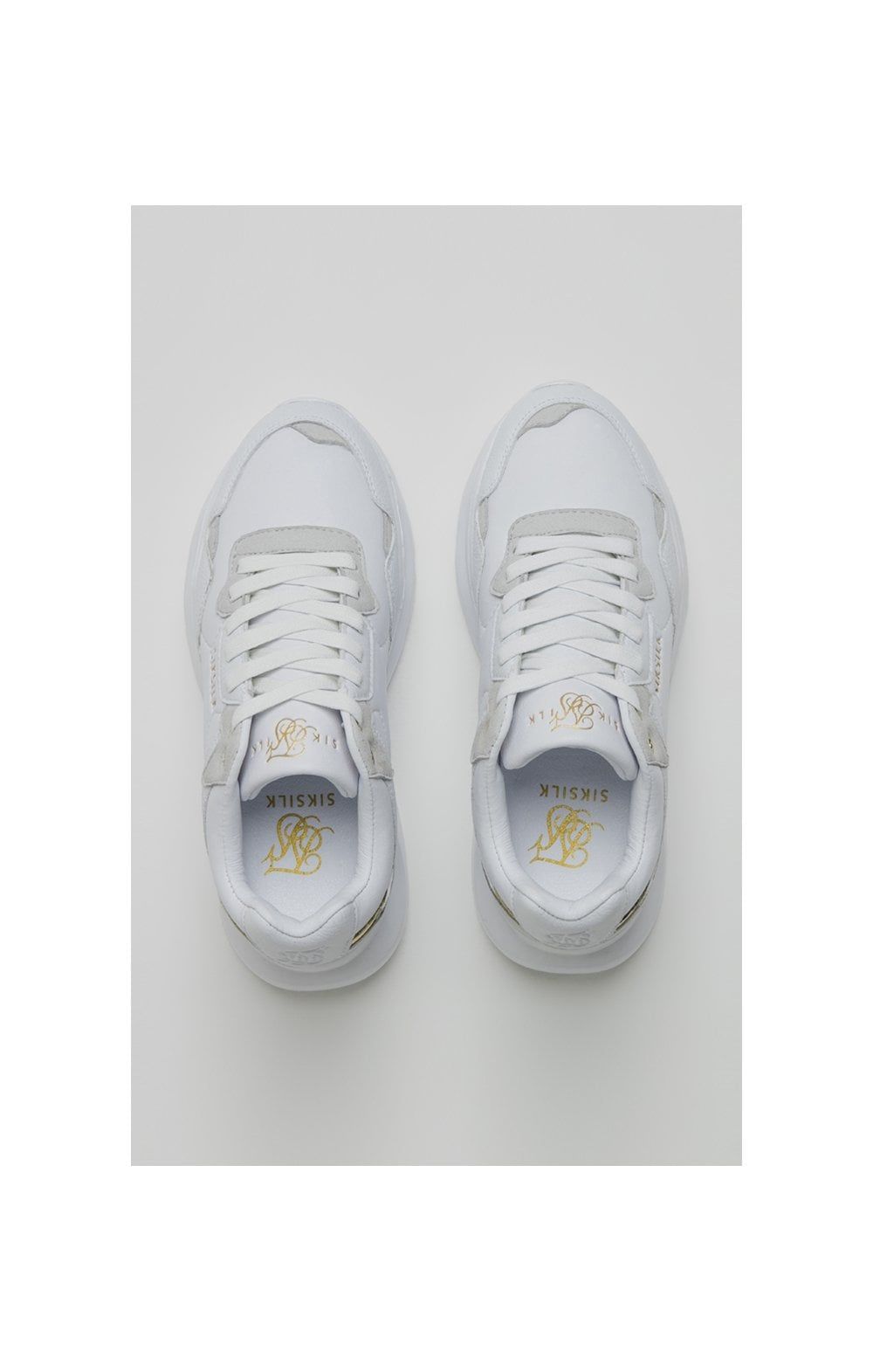 White Chunky Running Trainer sold by Siksilk product image thumbnail 5