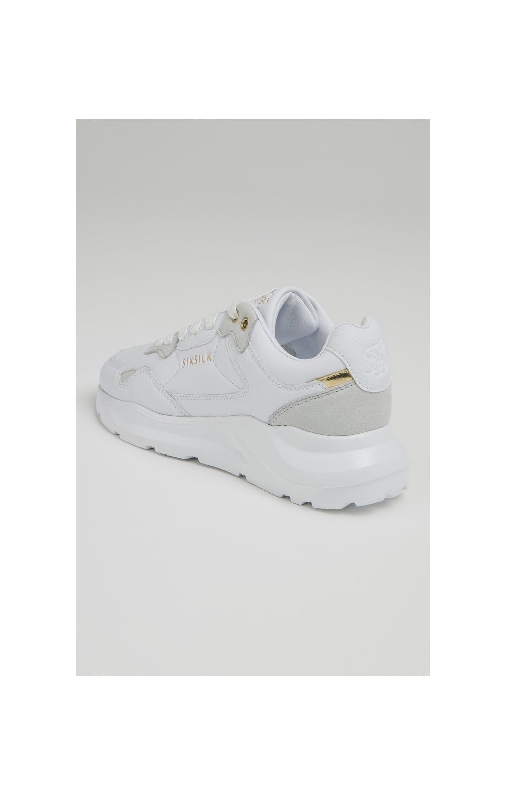 White Chunky Running Trainer sold by Siksilk product image thumbnail 3