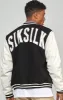Black Varsity Jacket sold by Siksilk