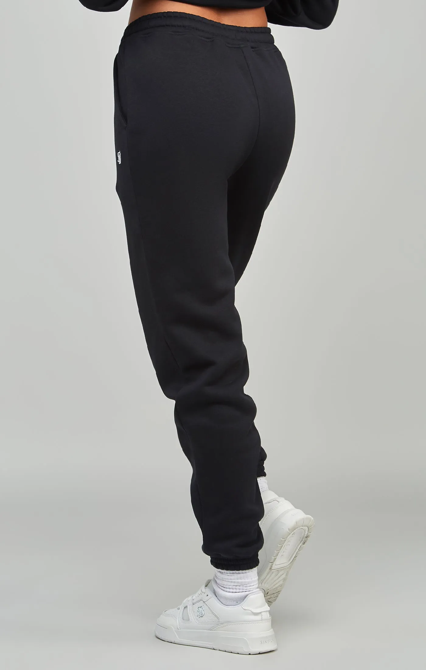 Black Essential Jogger sold by Siksilk product image thumbnail 4