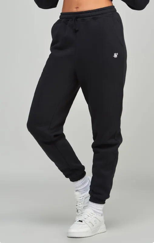 Black Essential Jogger sold by Siksilk