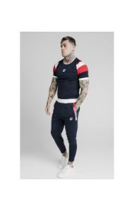 SikSilk Function Track Pants - Navy sold by Siksilk