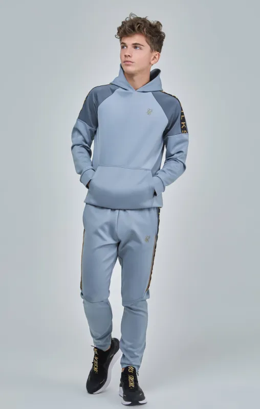 Boys Grey Taped Tracksuit sold by Siksilk