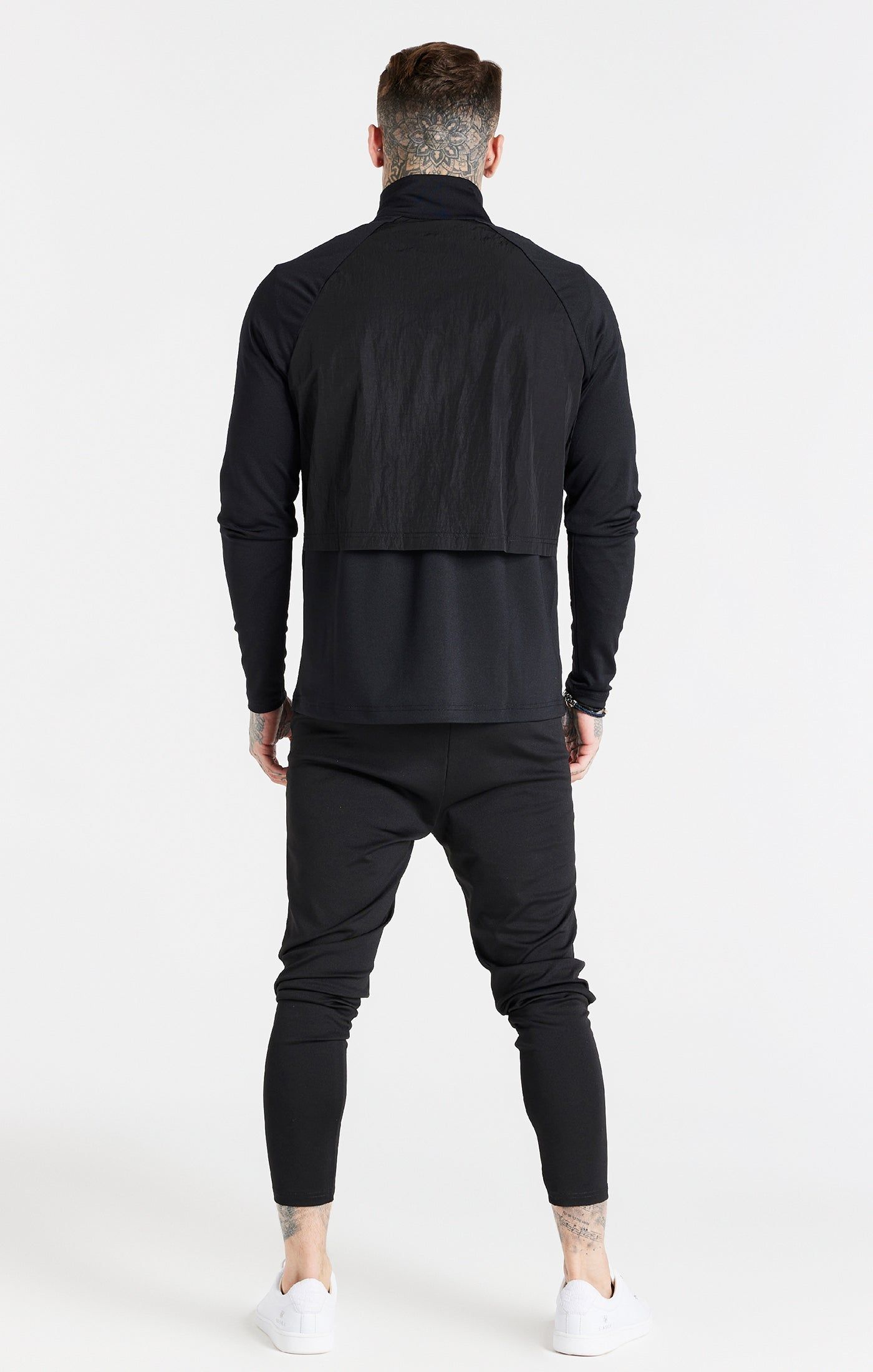 Black Adapt Funnel Zip Through sold by Siksilk product image thumbnail 5