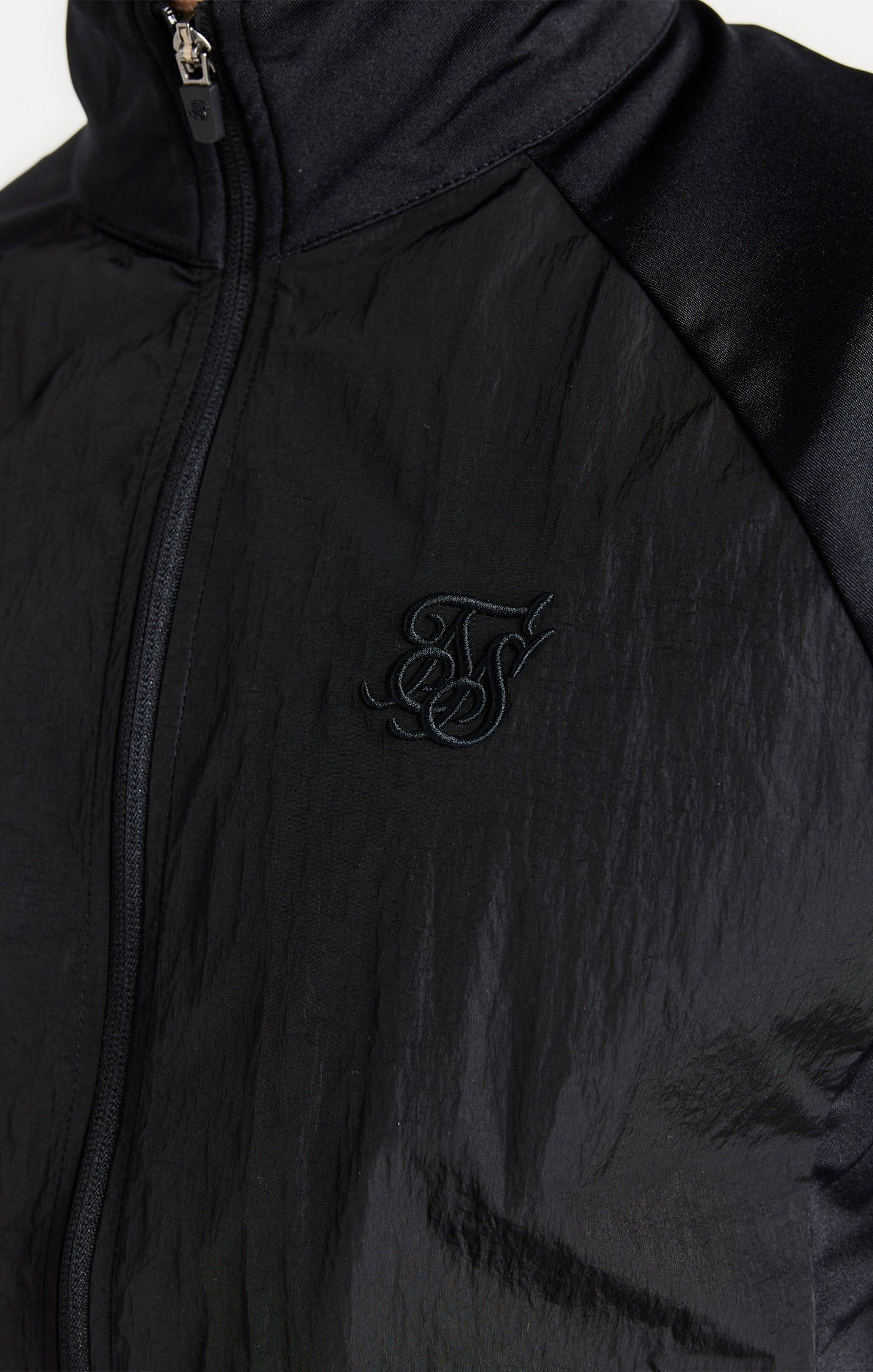 Black Adapt Funnel Zip Through sold by Siksilk product image thumbnail 2