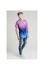 Illusive London Fade Tee - Pink & Blue sold by Siksilk