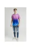 Illusive London Fade Tee - Pink & Blue sold by Siksilk