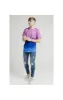Illusive London Fade Tee - Pink & Blue sold by Siksilk