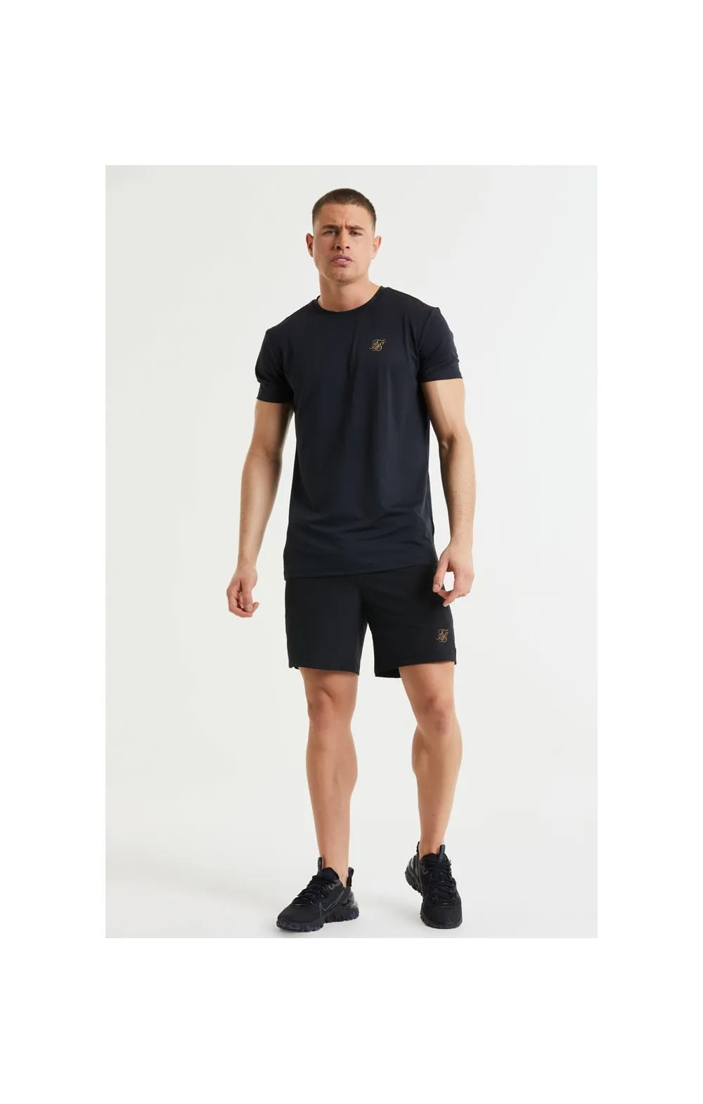 SikSilk Core Poly Tee - Black sold by Siksilk product image thumbnail 4