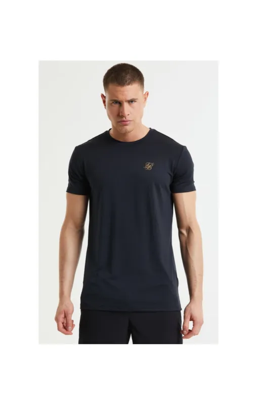 SikSilk Core Poly Tee - Black sold by Siksilk