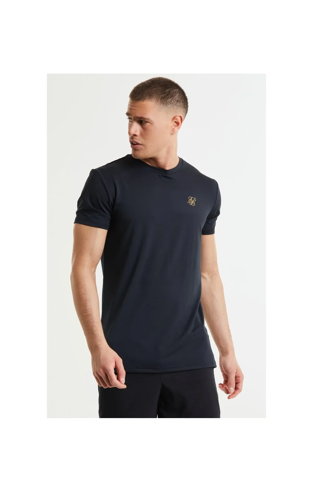 SikSilk Core Poly Tee - Black sold by Siksilk product image thumbnail 2