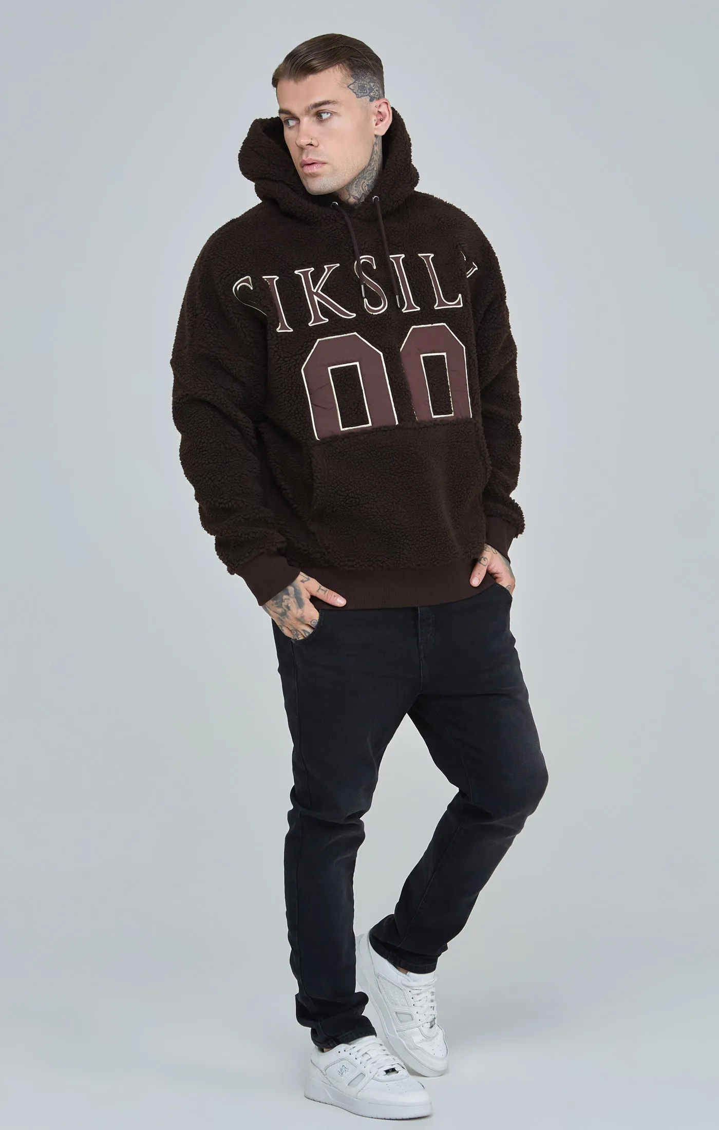 Borg Oversized Hoodie sold by Siksilk product image thumbnail 2