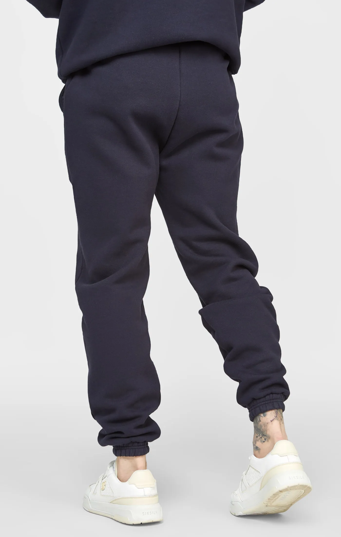 Navy Varsity Anniversary Print Relaxed Fit Jogger sold by Siksilk product image thumbnail 4
