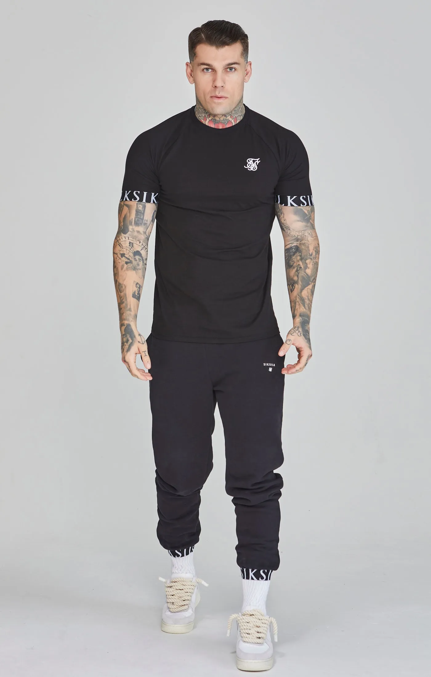 Black Tech T-Shirt sold by Siksilk product image thumbnail 2