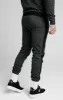 SikSilk Tonal Check Cuffed Pant – Grey sold by Siksilk