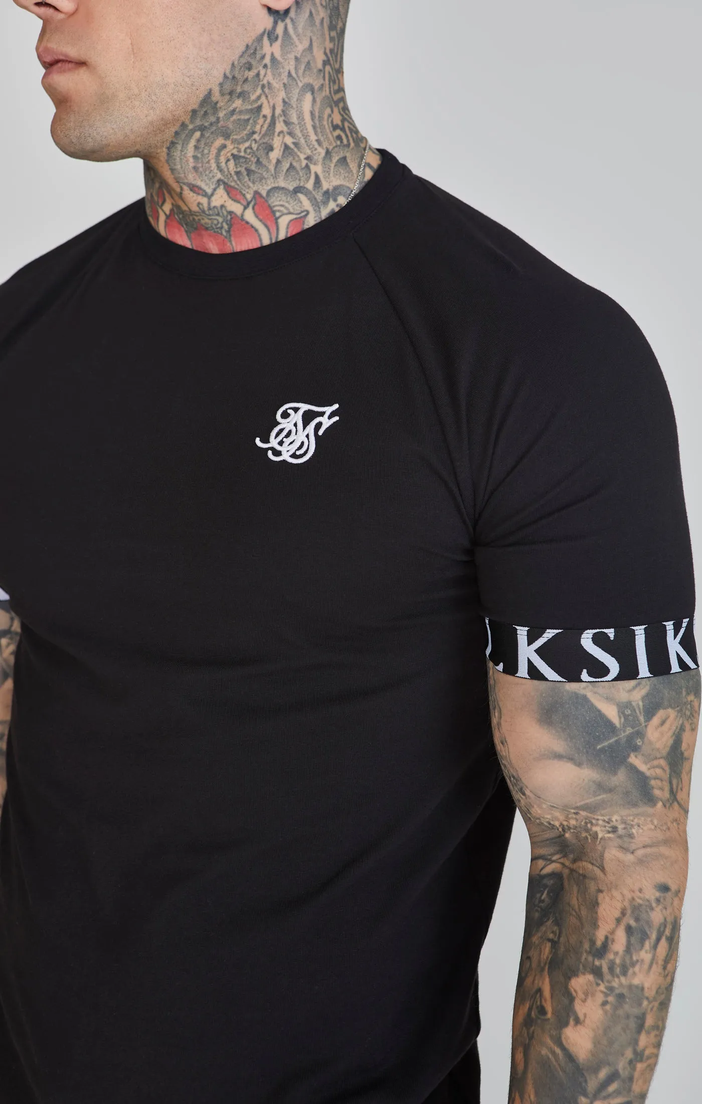 Black Tech T-Shirt sold by Siksilk product image thumbnail 3