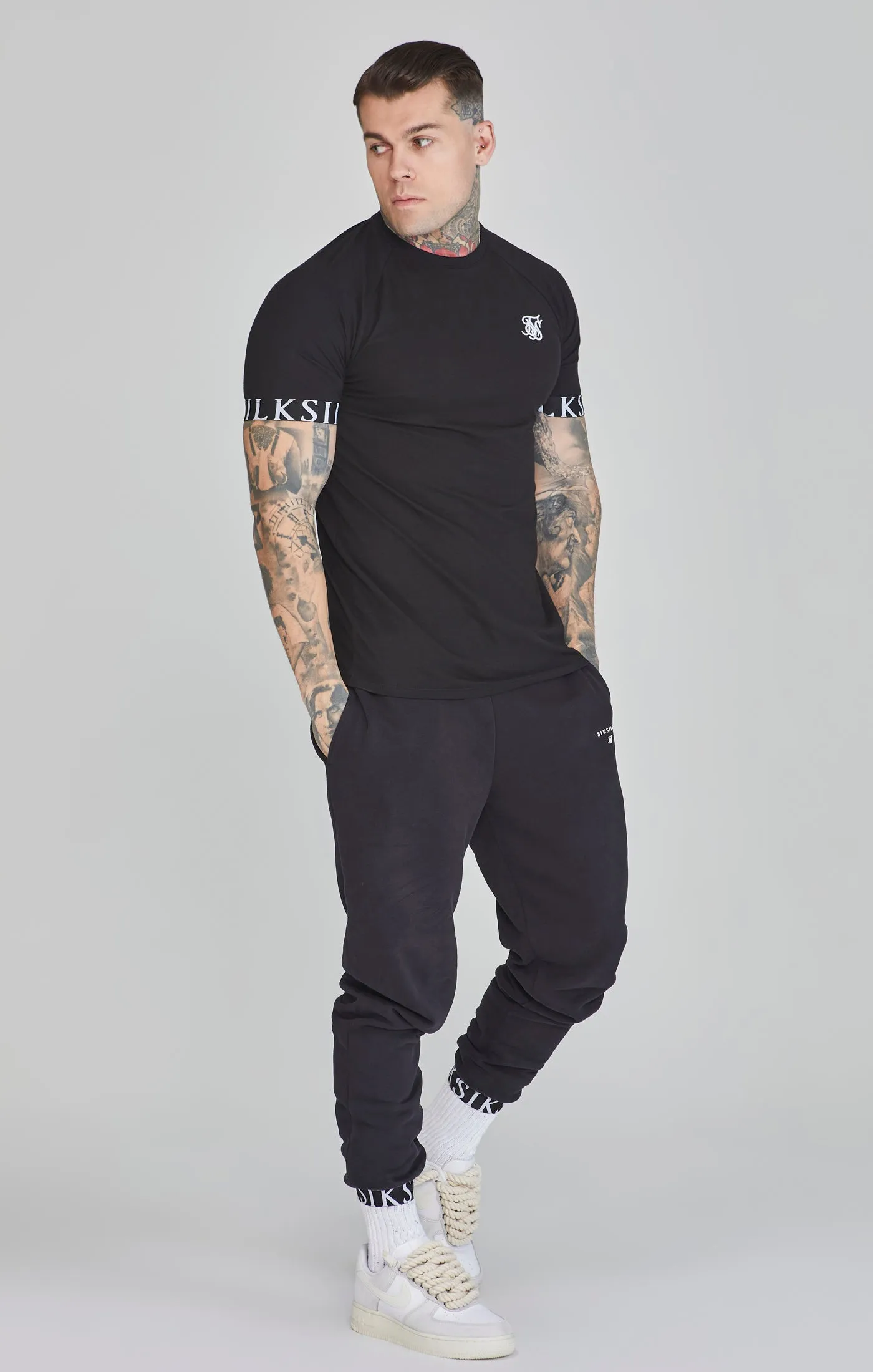 Black Tech T-Shirt sold by Siksilk product image thumbnail 4