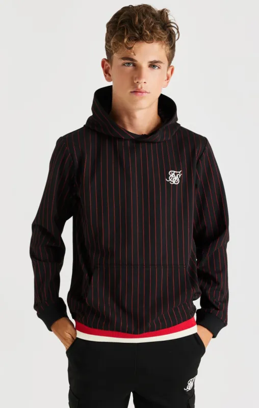 SikSilk Retro Classic Overhead Hoodie - Black sold by Siksilk