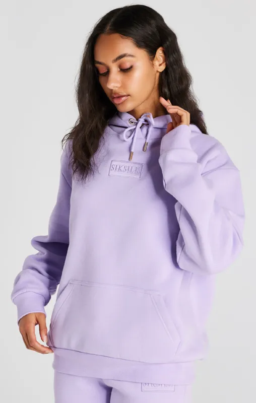 Lilac Oversize Hoodie sold by Siksilk