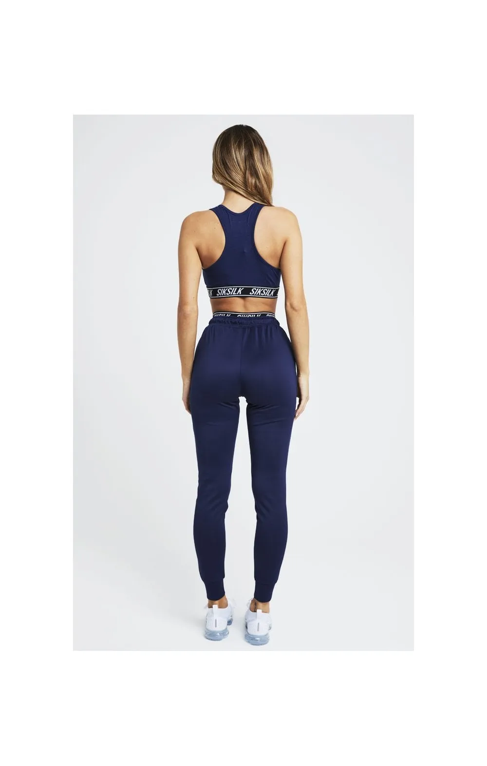 SikSilk Elastic Racerback Bralette - Dark Blue sold by Siksilk product image thumbnail 4