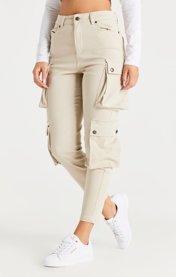 Beige Cargo Pant | Parallel