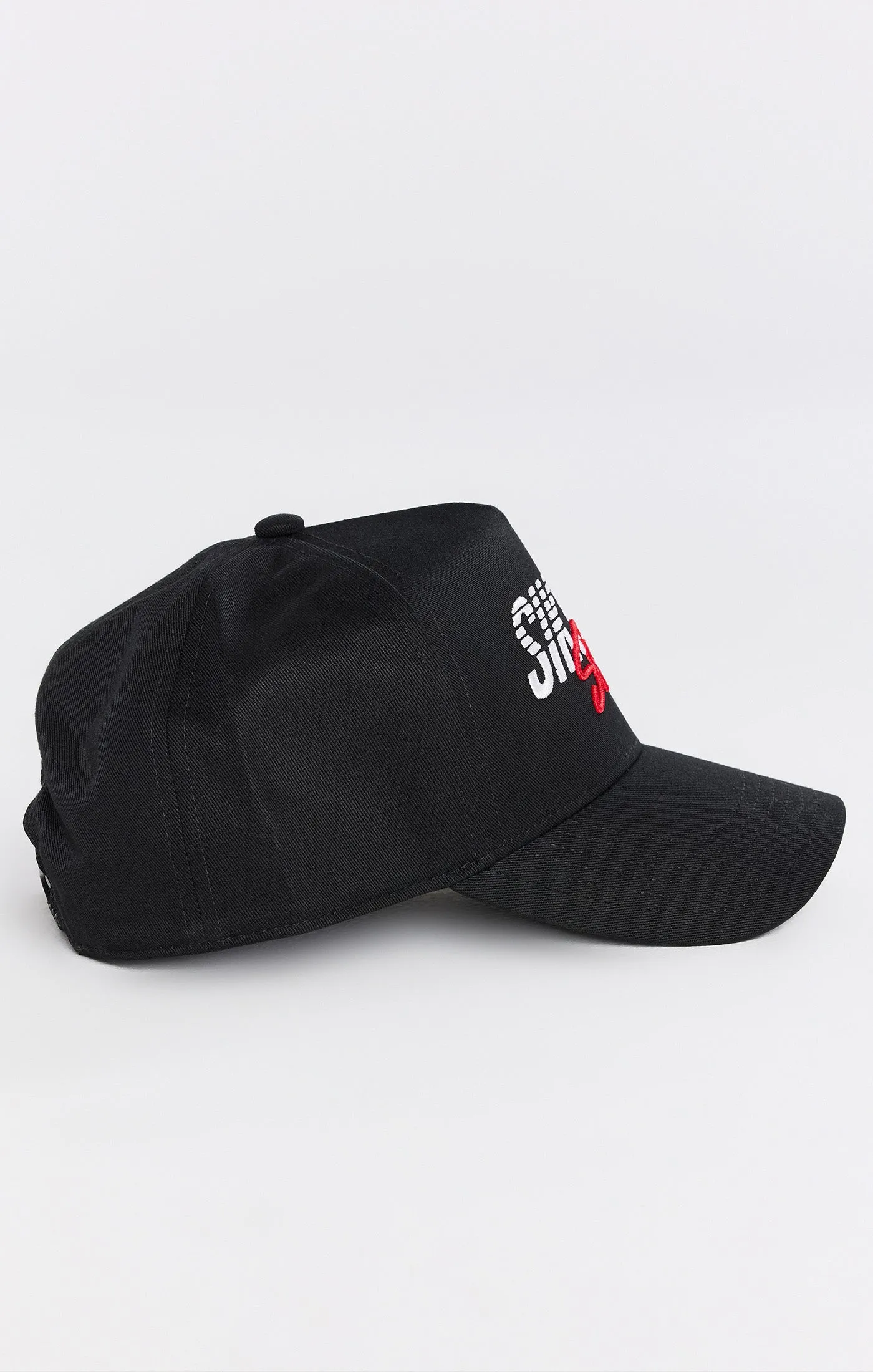 Black Sports Trucker Cap sold by Siksilk product image thumbnail 3