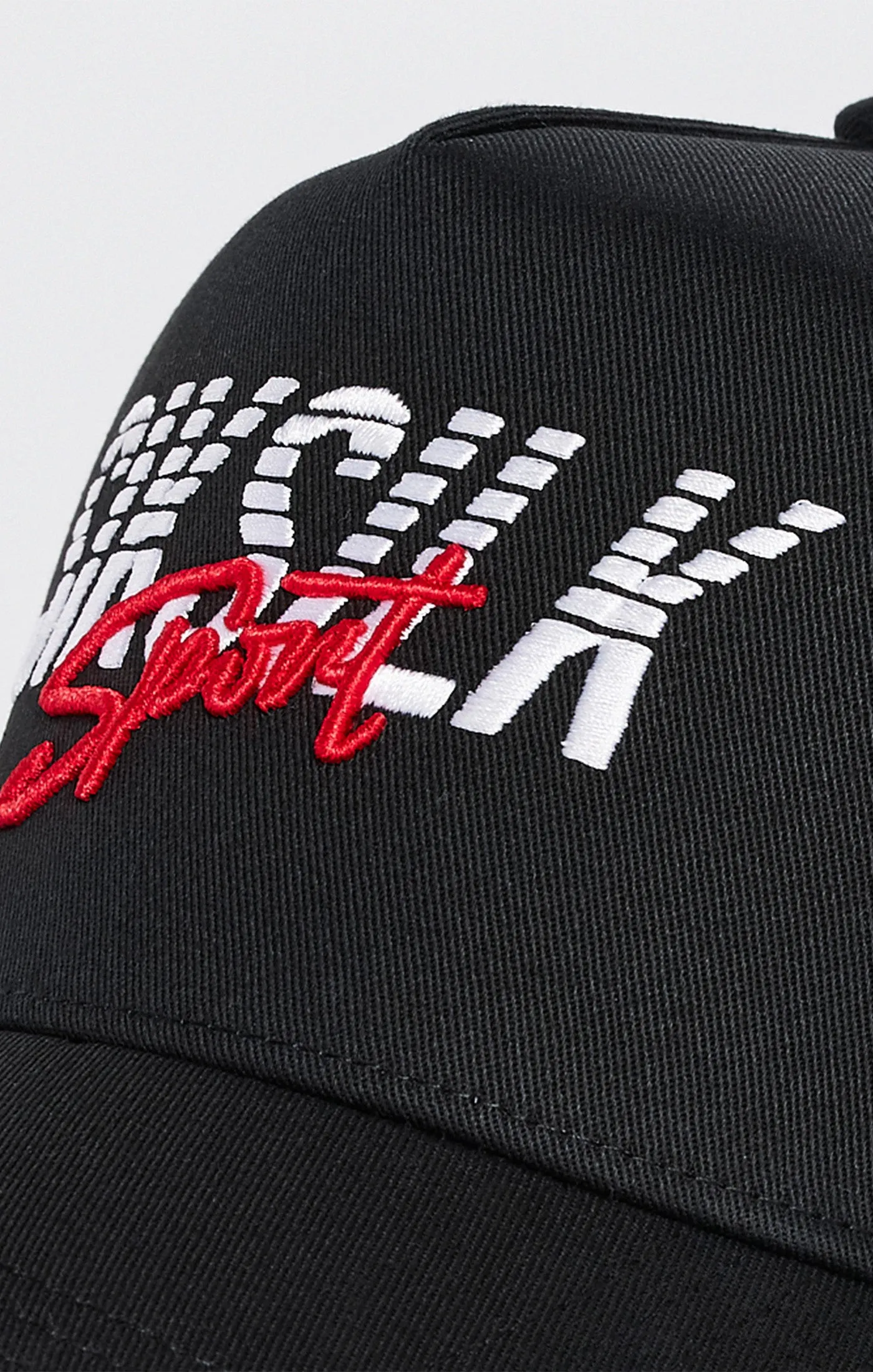 Black Sports Trucker Cap sold by Siksilk product image thumbnail 4