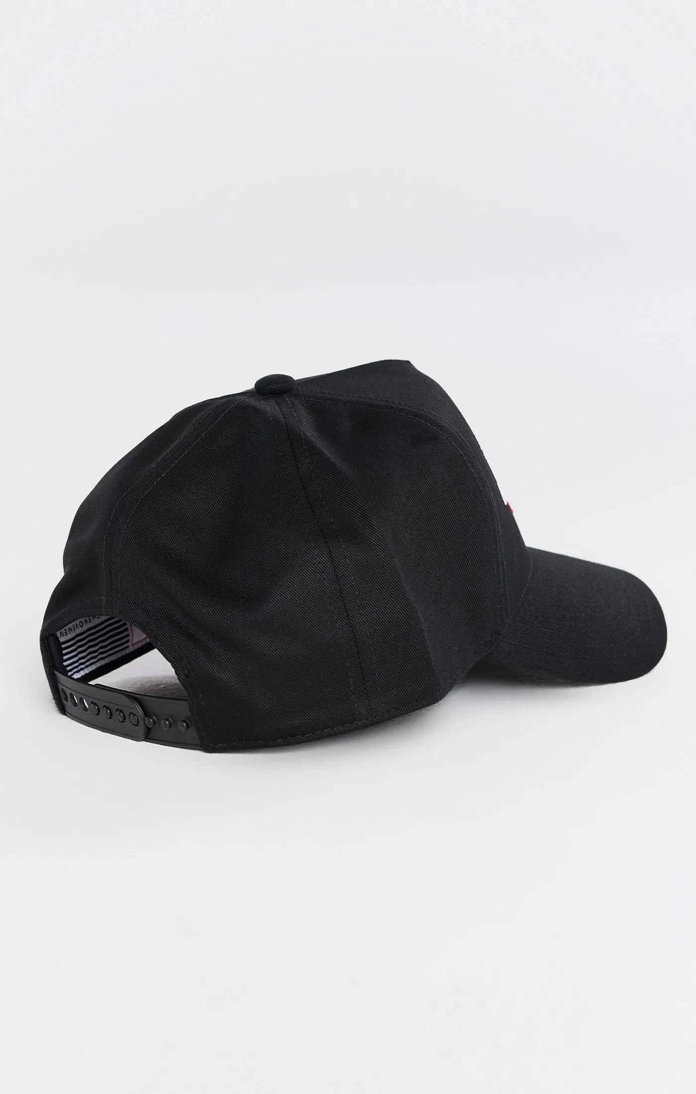 Black Sports Trucker Cap sold by Siksilk product image thumbnail 2