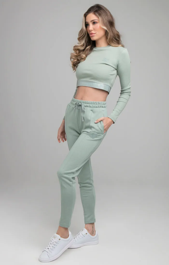 SikSilk High Waist Joggers - Sage sold by Siksilk product image thumbnail 5