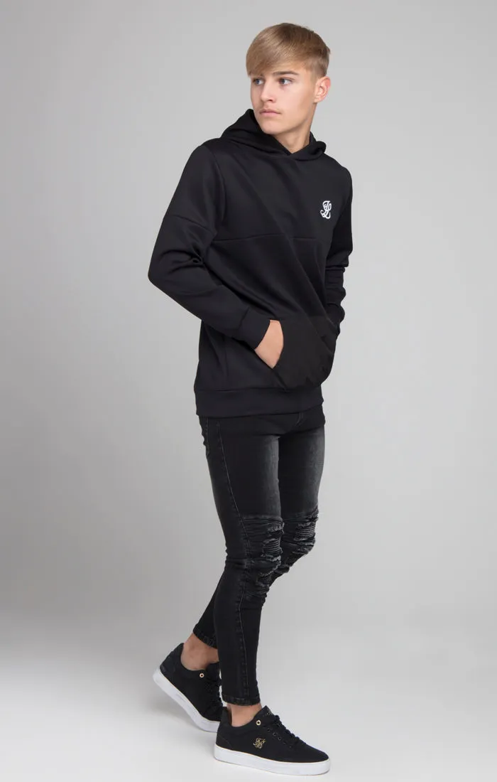 Boys Illusive Black Overhead Hoodie sold by Siksilk product image thumbnail 2