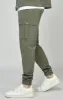 Khaki Utility Cargo Jogger sold by Siksilk