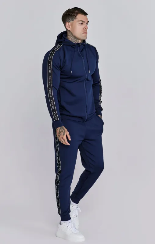 Navy Hoodie and Joggers Set sold by Siksilk