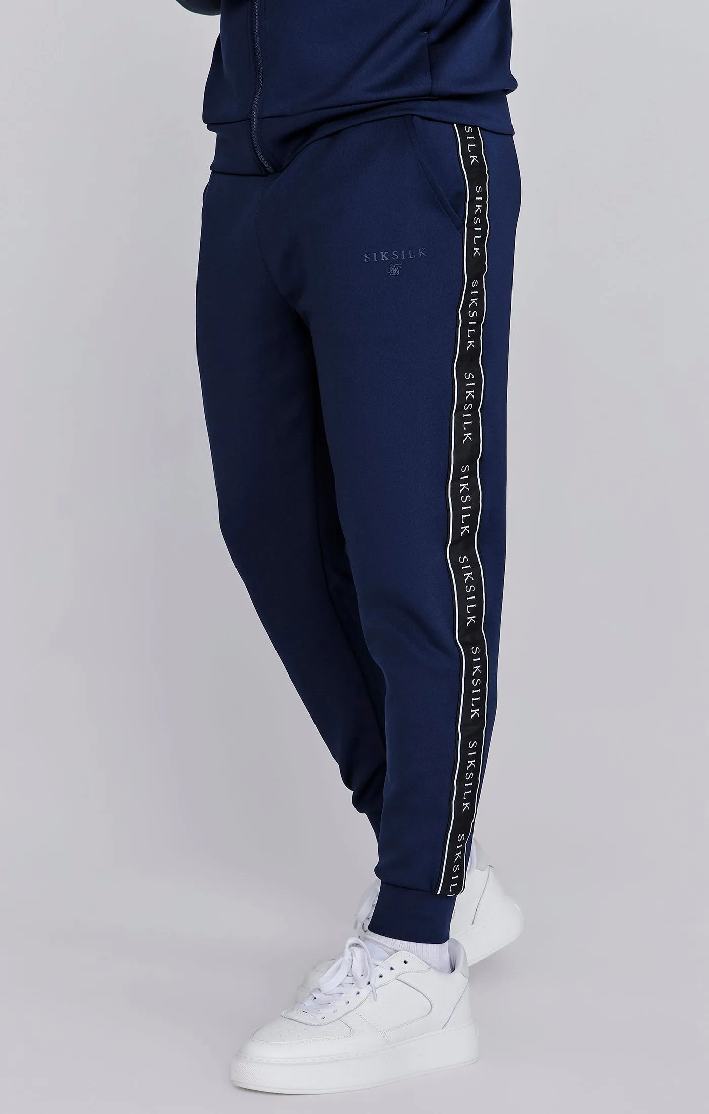 Navy Hoodie and Joggers Set sold by Siksilk product image thumbnail 3