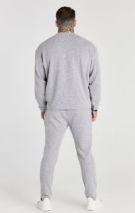 Grey Marl Rib Sweatshirt sold by Siksilk