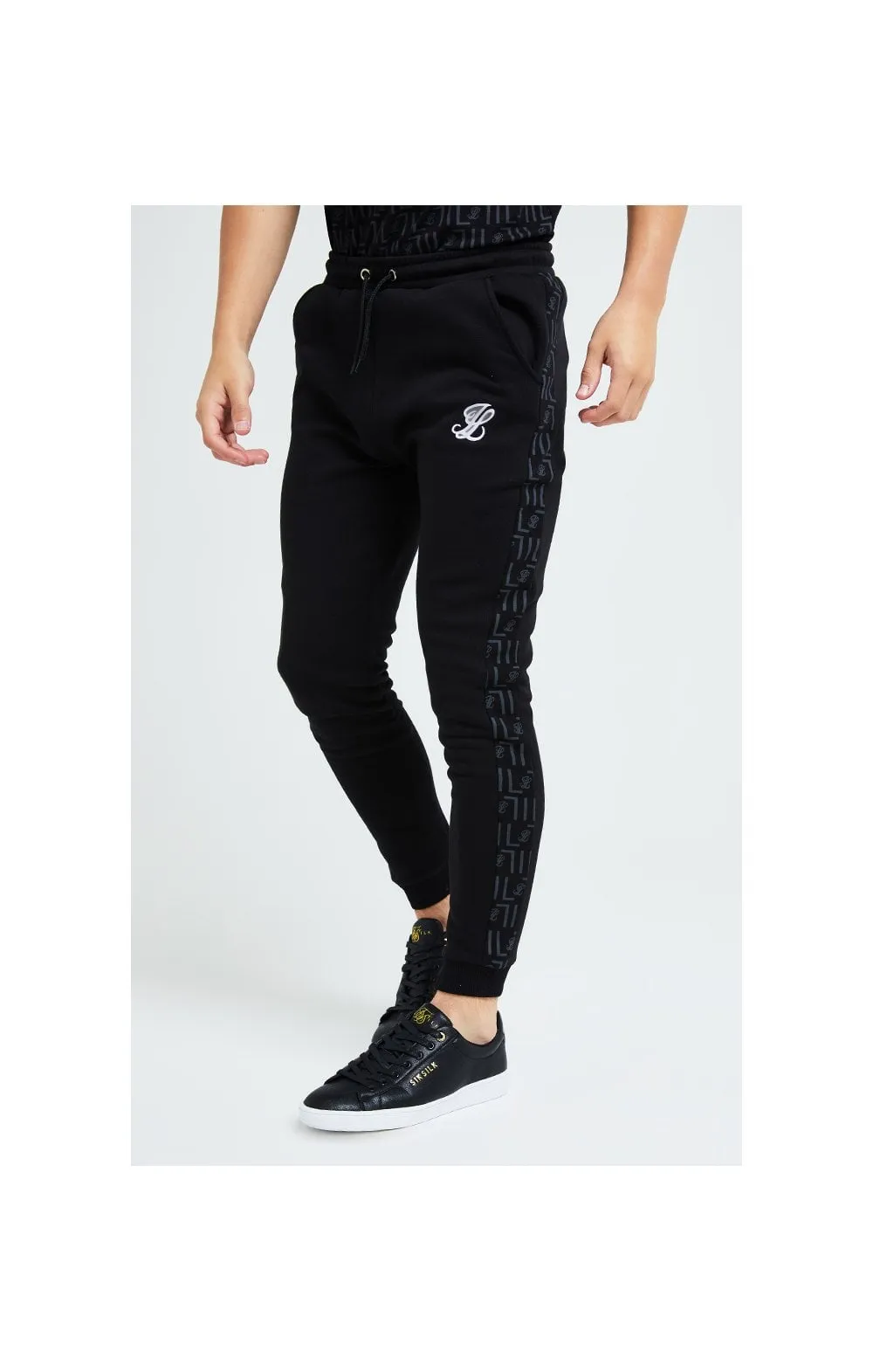 Illusive London Elite Joggers – Black sold by Siksilk