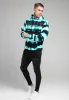 Black Tie Dye Rhinestone Hoodie sold by Siksilk