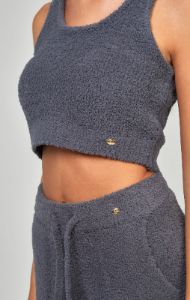 Charcoal Lounge Bralette sold by Siksilk