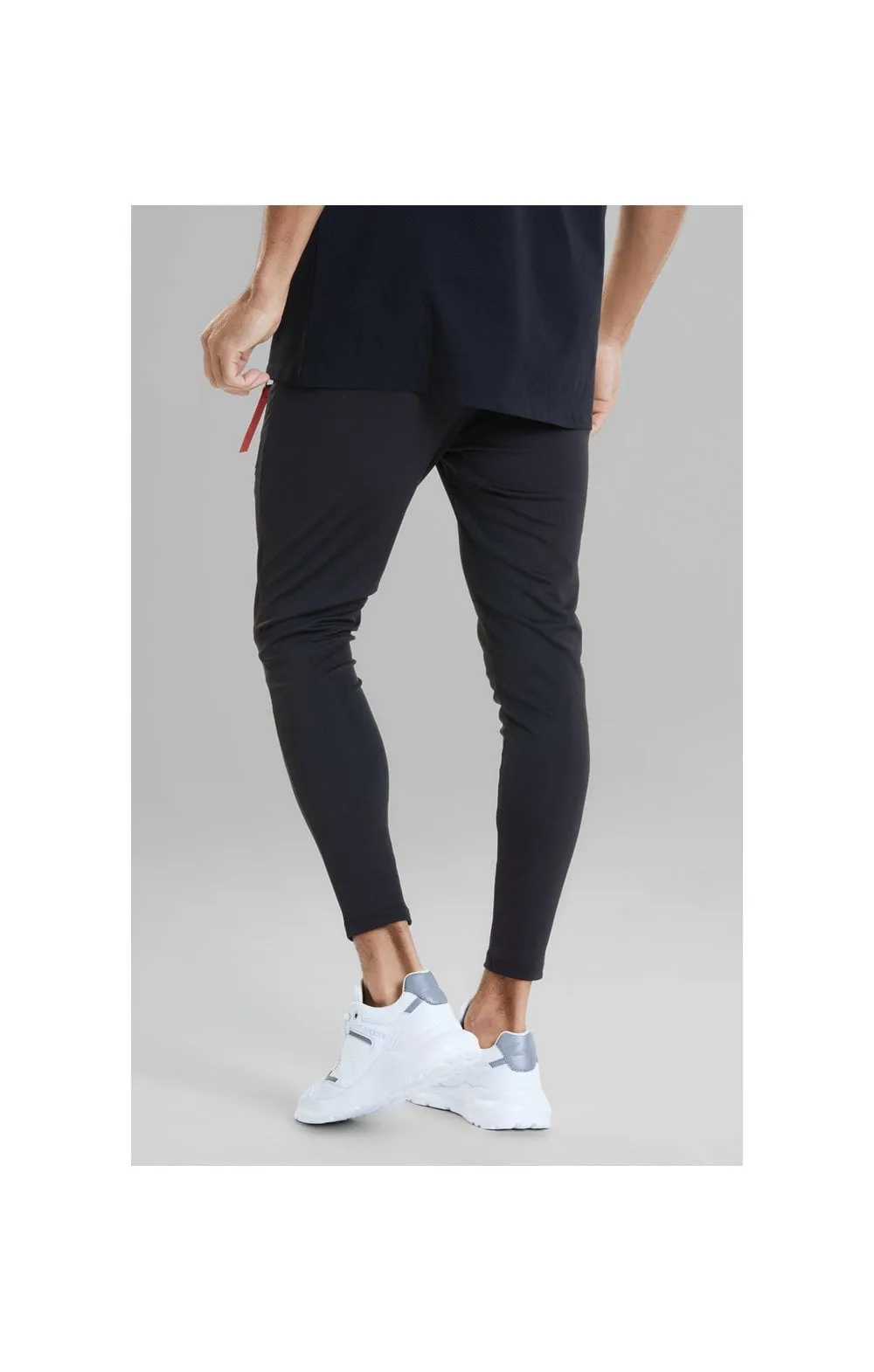Black Flight Track Pant sold by Siksilk product image thumbnail 2
