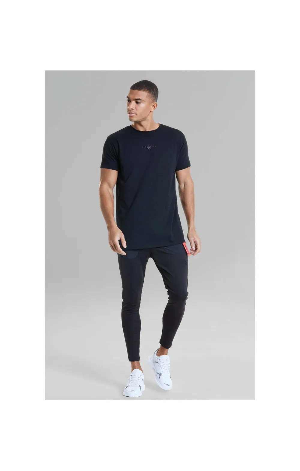Black Flight Track Pant sold by Siksilk product image thumbnail 3