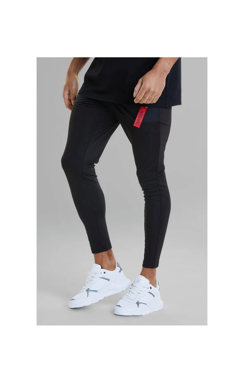 Black Flight Track Pant sold by Siksilk