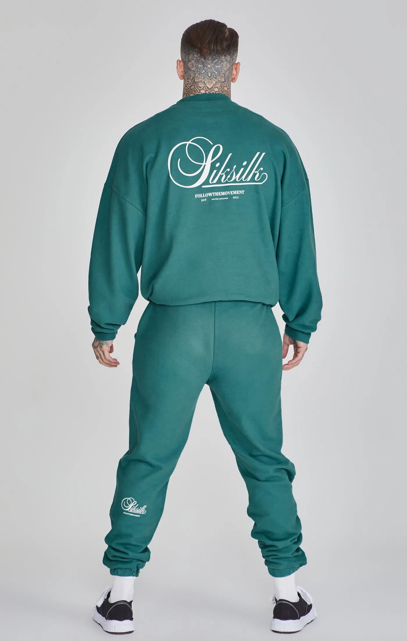 Green Graphic Sweater sold by Siksilk product image thumbnail 5