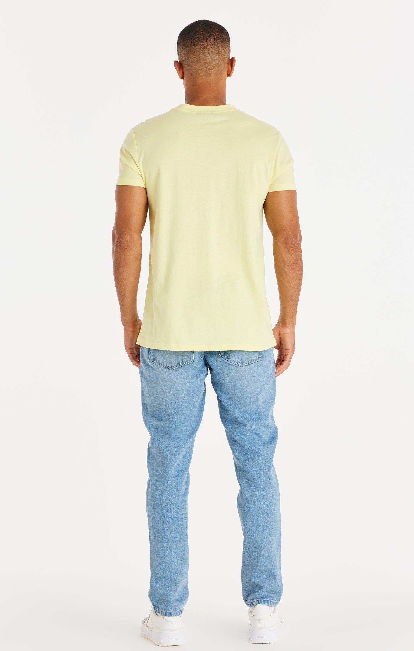 Yellow Varsity Box T-Shirt sold by Siksilk product image thumbnail 5