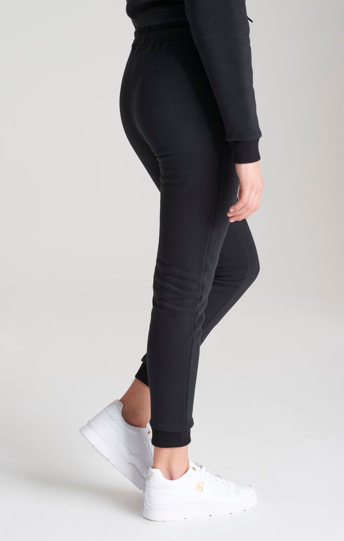 Girls Black Signature Jogger sold by Siksilk product image thumbnail 2