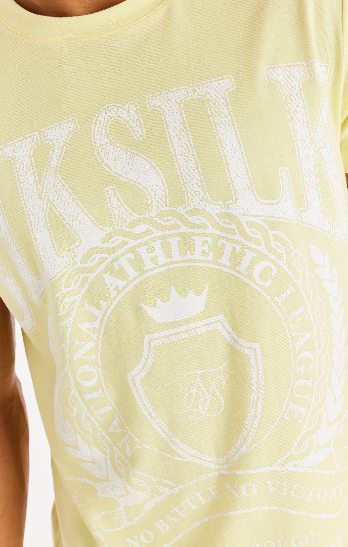 Yellow Varsity Box T-Shirt sold by Siksilk product image thumbnail 2