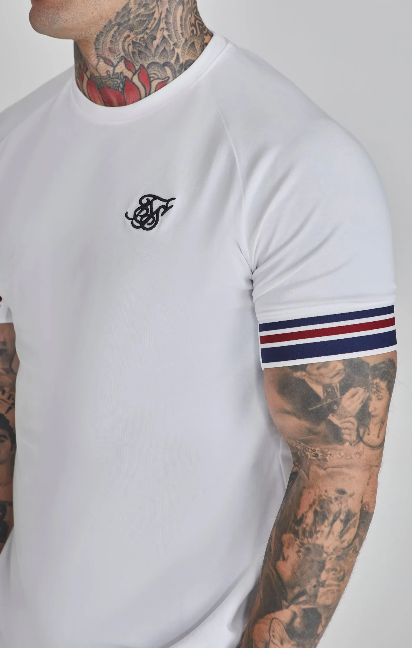 White Tech T-Shirt sold by Siksilk product image thumbnail 3