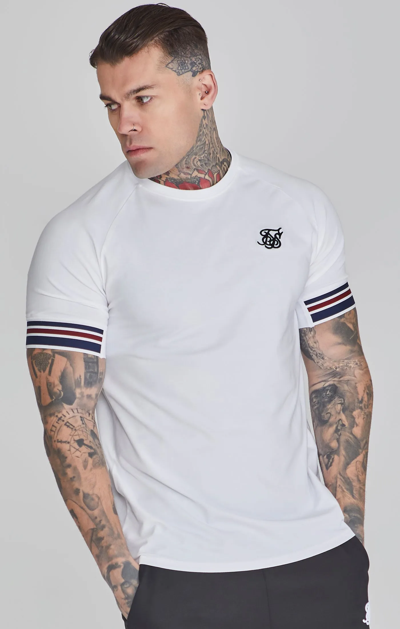 White Tech T-Shirt sold by Siksilk