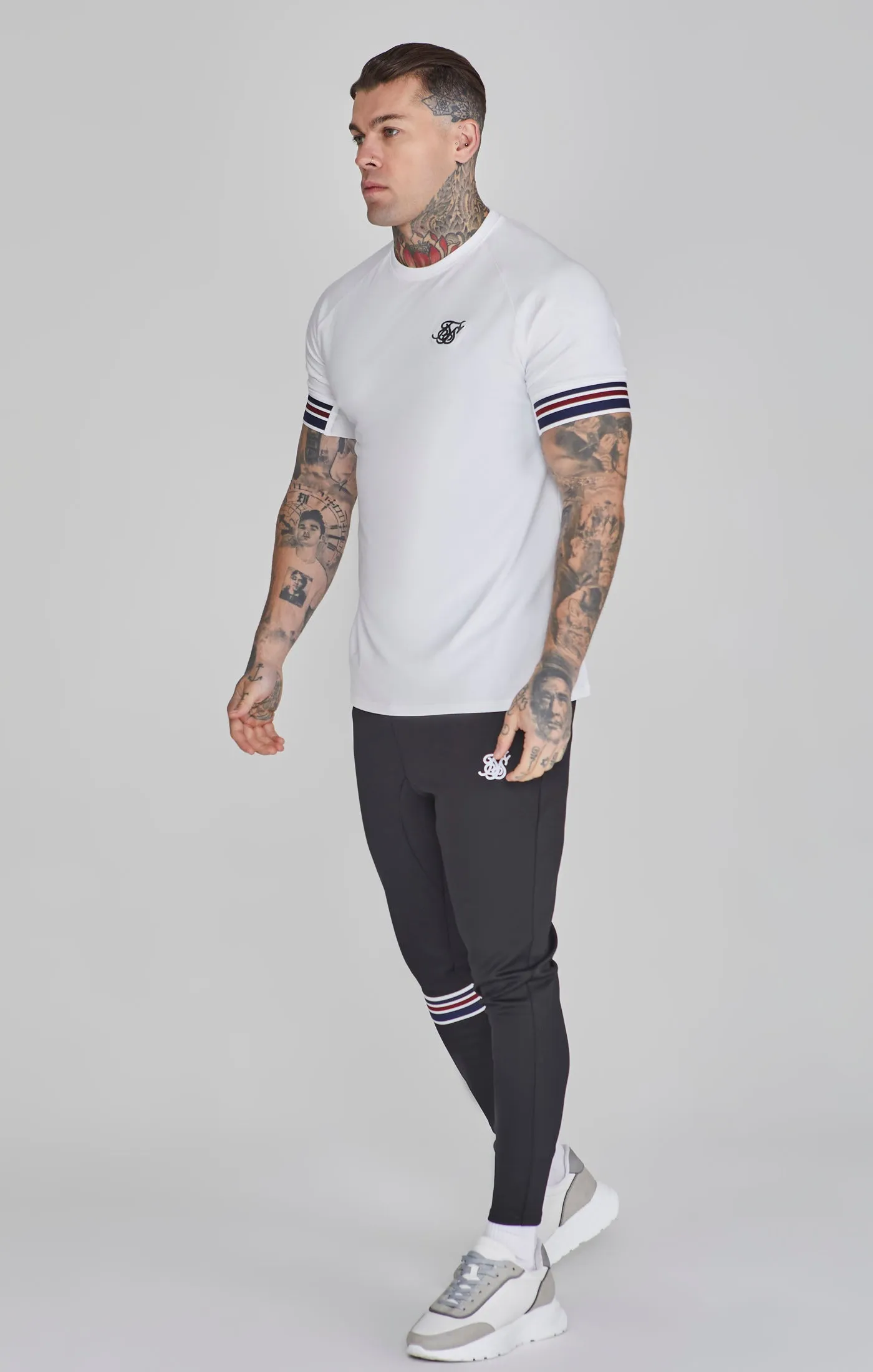 White Tech T-Shirt sold by Siksilk product image thumbnail 4