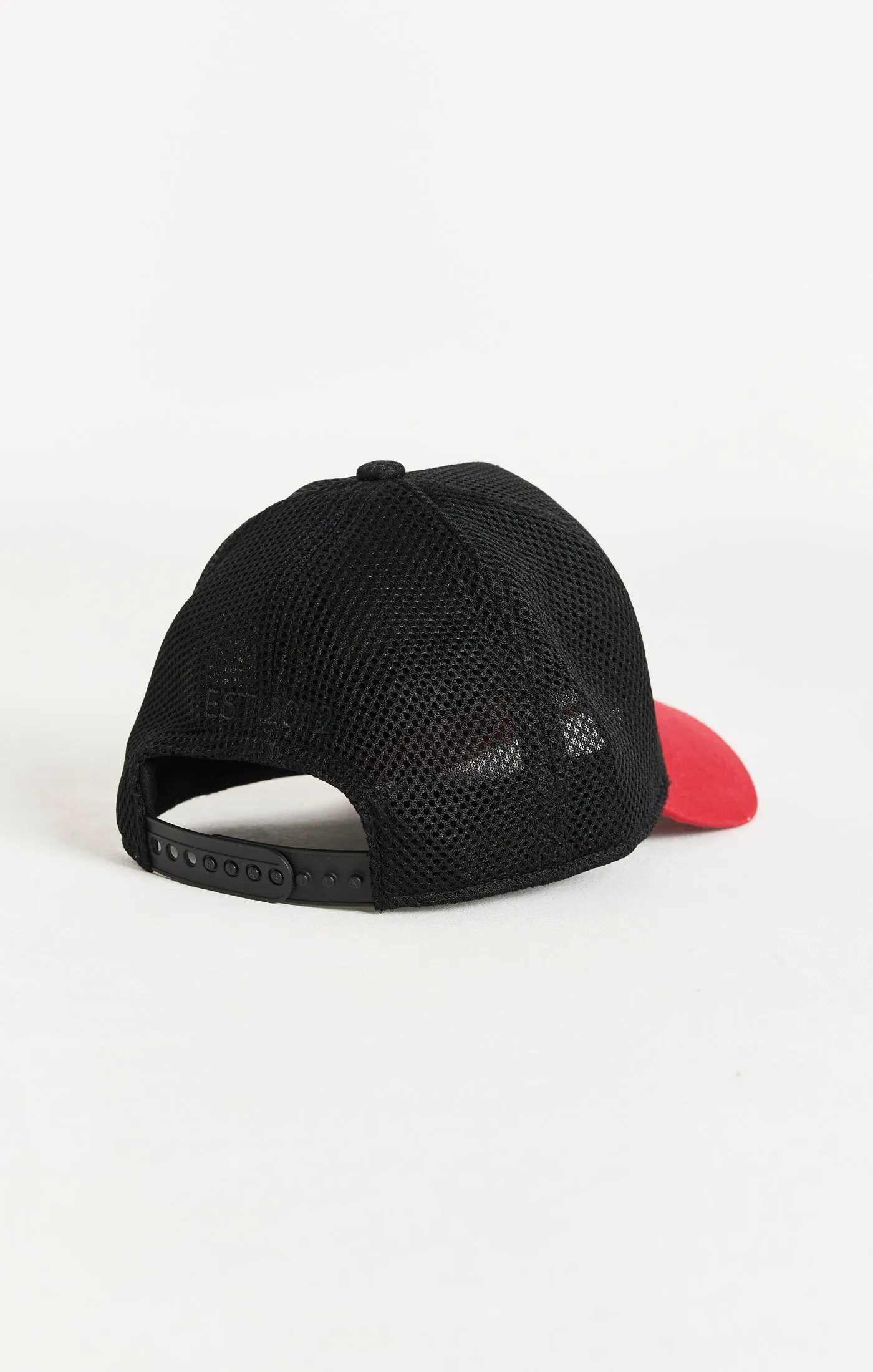 SikSilk Full Mesh 89 Cap - Black & Red sold by Siksilk product image thumbnail 4